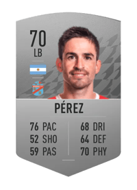 Damián Pérez Common 70 OVR