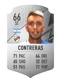 Rodrigo Contreras Rare 66 OVR