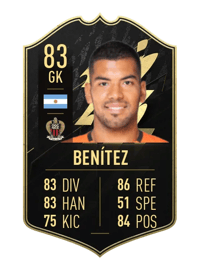 Walter Benítez Team of the Week 83 OVR
