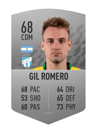 Gastón Gil Romero Common 68 OVR