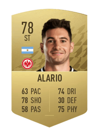 Lucas Alario Common 78 OVR