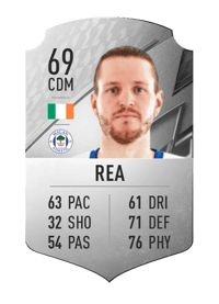 Glen Rea Rare 69 OVR