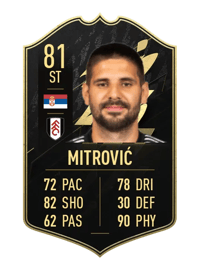 Aleksandar Mitrović Team of the Week 81 OVR