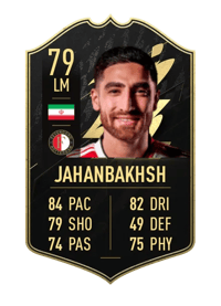 Alireza Jahanbakhsh Team of the Week 79 OVR