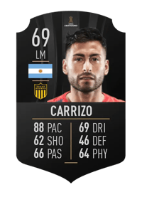 Federico Carrizo CONMEBOL LIBERTADORES 69 OVR