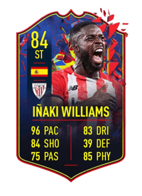 Iñaki Williams Record Breaker 84 OVR