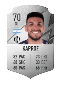Juan Kaprof Rare 70 OVR
