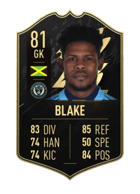 Andre Blake Team of the Week 81 OVR