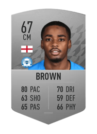 Reece Brown Common 67 OVR
