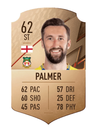 Ollie Palmer Rare 62 OVR