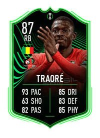 Hamari Traoré UECL Road to the Knockouts 87 OVR