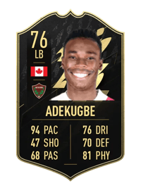 Sam Adekugbe Team of the Week 76 OVR