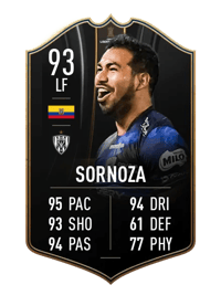 Junior Sornoza CONMEBOL Libertadores TOTGS 93 OVR
