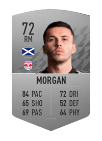 Lewis Morgan Common 72 OVR