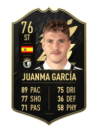 Juanma García Team of the Week 76 OVR