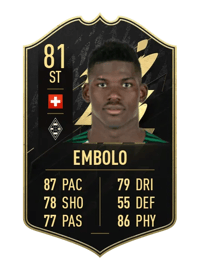 Breel Embolo Team of the Week 81 OVR