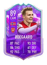 Martin Ødegaard FUT Birthday 89 OVR