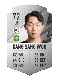 Kang Sang Woo Rare 72 OVR