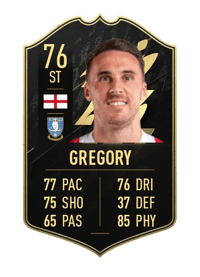 Lee Gregory Team of the Week 76 OVR