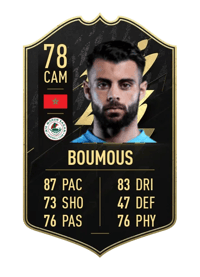 Hugo Boumous Team of the Week 78 OVR