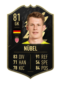 Alexander Nübel Team of the Week 81 OVR