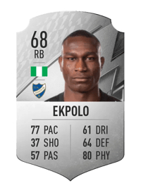 Godswill Ekpolo Rare 68 OVR