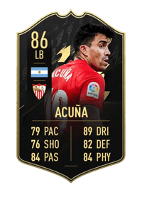 Marcos Acuña Team of the Week 86 OVR