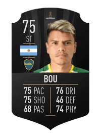 Walter Bou CONMEBOL LIBERTADORES 75 OVR