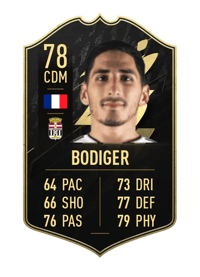 Yann Bodiger Team of the Week 78 OVR