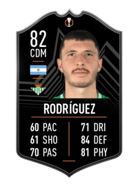 Guido Rodríguez UEFA Europa League MOTM 82 OVR