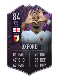 Reece Oxford LEAGUE PLAYER 84 OVR