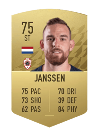 Vincent Janssen Common 75 OVR