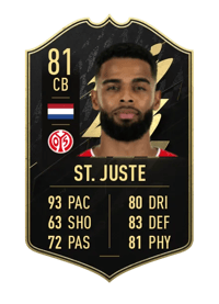 Jeremiah St. Juste Team of the Week 81 OVR