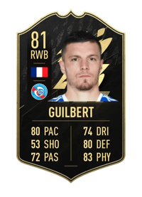 Frédéric Guilbert Team of the Week 81 OVR