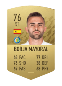 Borja Mayoral Common 76 OVR