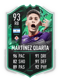 Lucas Martínez Quarta SHAPESHIFTERS 93 OVR