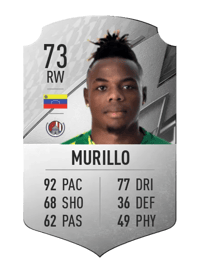 Jhon Murillo Rare 73 OVR