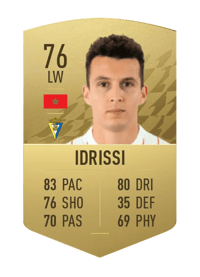 Oussama Idrissi Common 76 OVR