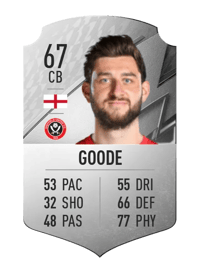 Charlie Goode Rare 67 OVR