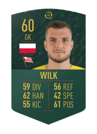 Adam Wilk WILDCARD TOKEN 60 OVR