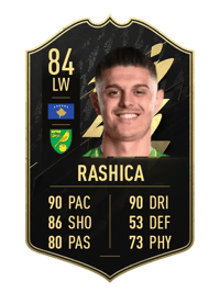 Milot Rashica Team of the Week 84 OVR