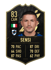 Stefano Sensi Team of the Week 83 OVR