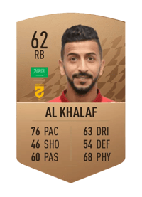 Osama Al Khalaf Common 62 OVR