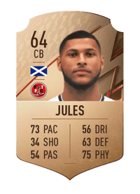 Zak Jules Rare 64 OVR