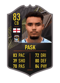 Josh Pask STORYLINE 83 OVR