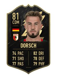 Niklas Dorsch Team of the Week 81 OVR