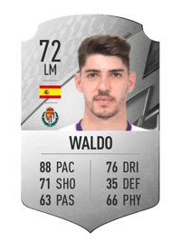 Waldo Rare 72 OVR