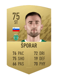 Andraž Šporar Common 75 OVR