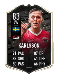 Jesper Karlsson SIGNATURE SIGNINGS 83 OVR