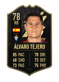 Álvaro Tejero Team of the Week 78 OVR